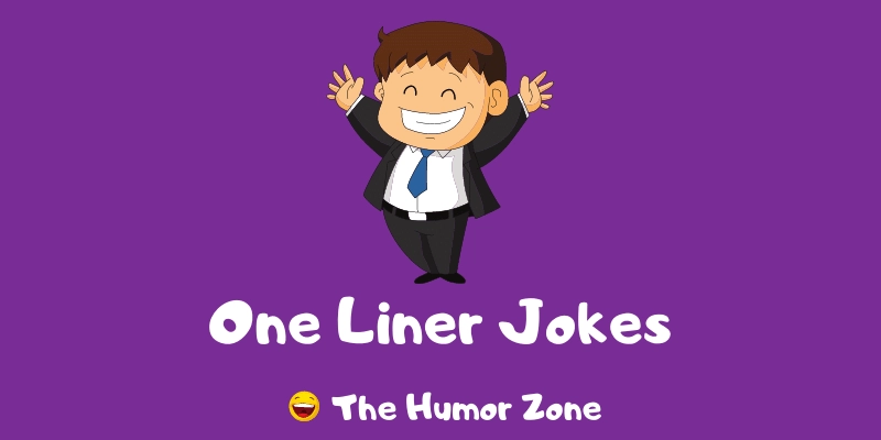 Featured image for a page of funny one liner jokes.