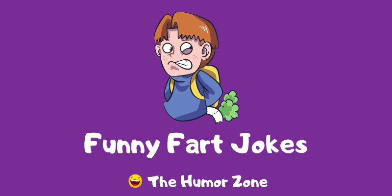 Featured image for a page of funny fart jokes and puns