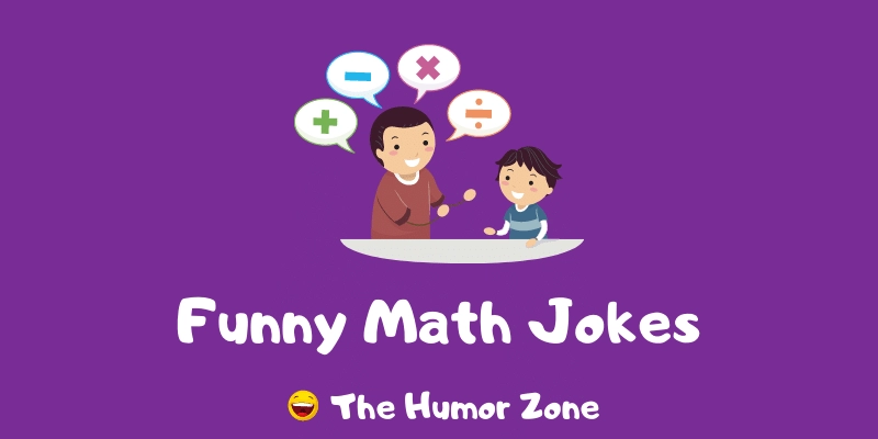 Featured image for a page of funny math jokes and puns.